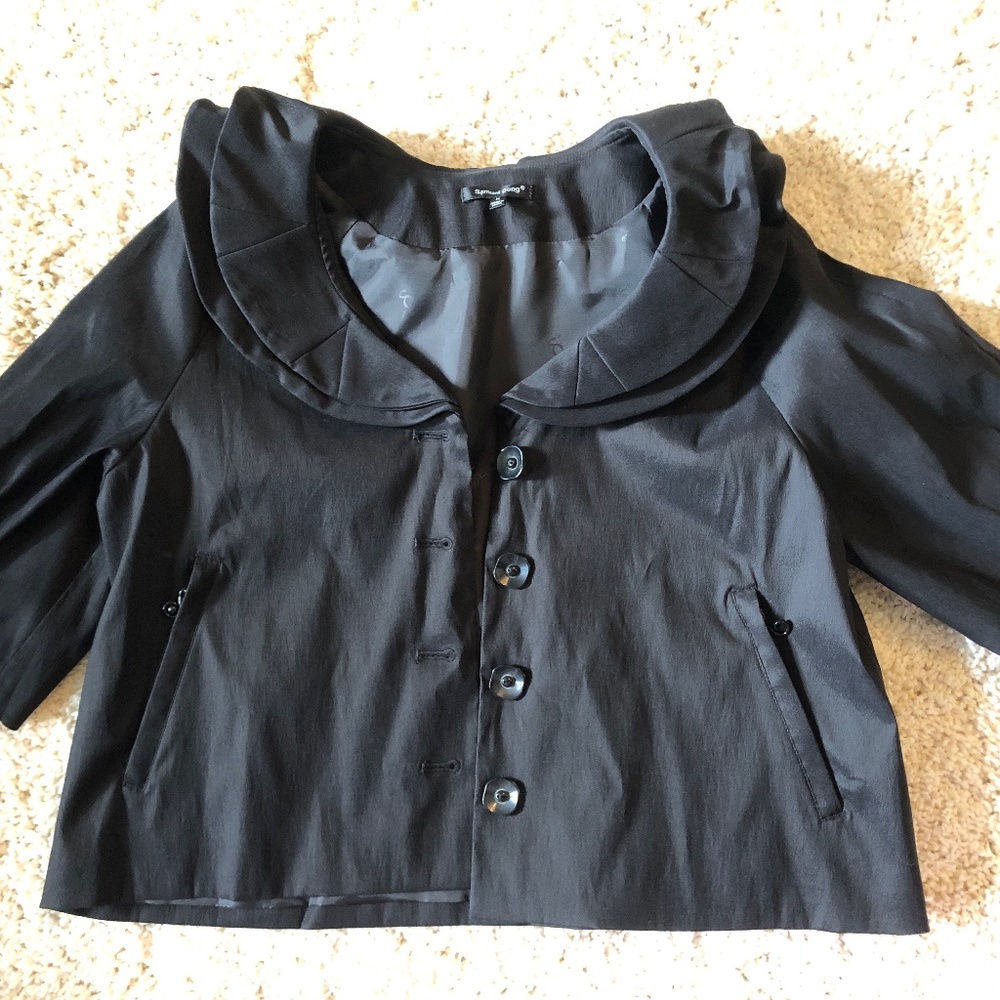 Black Blazer- Samuel Dong- Size Medium